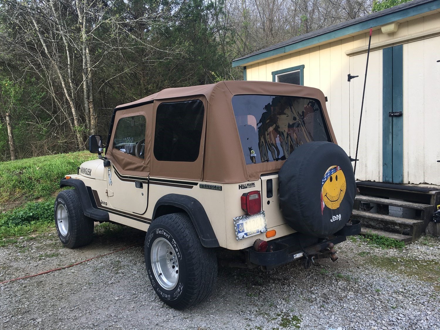 Bestop Replaceatop with Half Door Skins & Tinted Windows for 8895